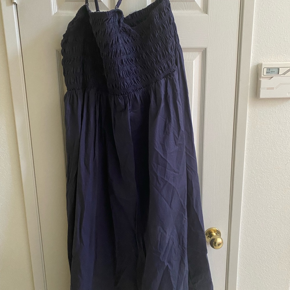 Navy Blue Maxi Dress